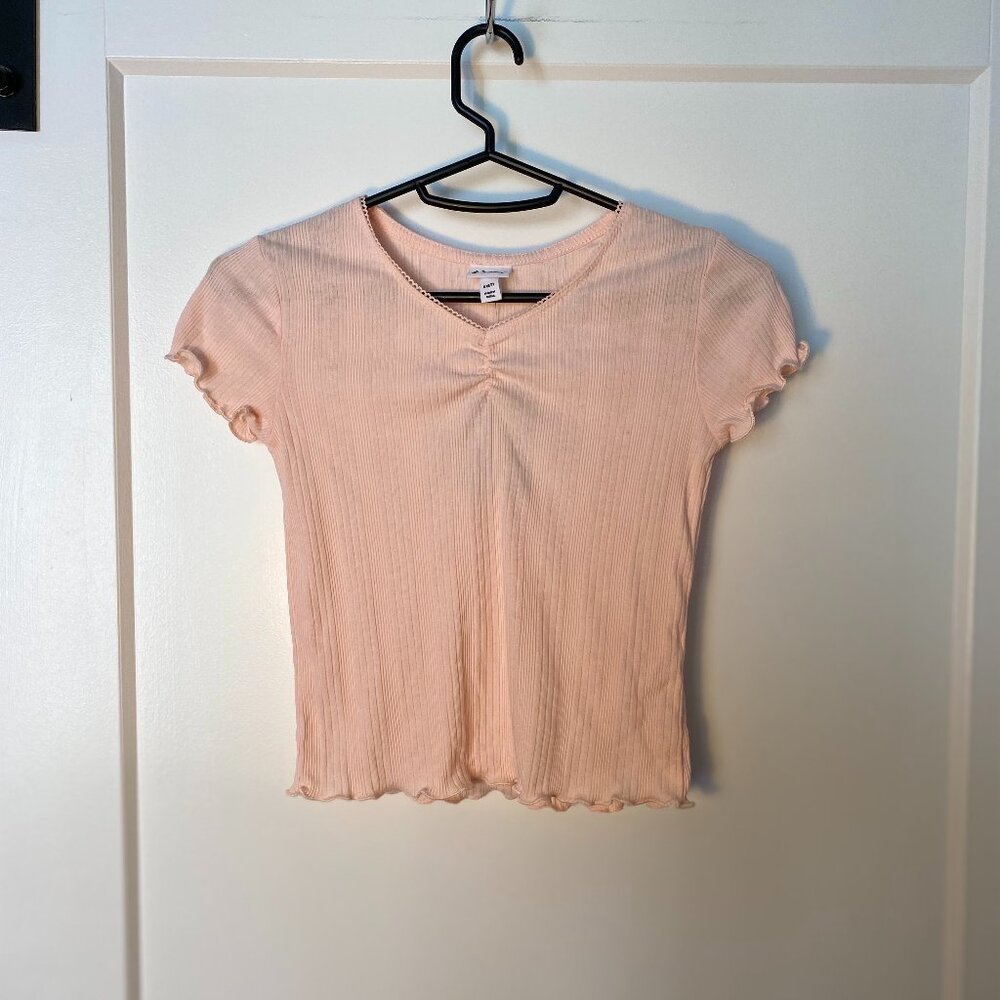 Small Tight Pink Shirt